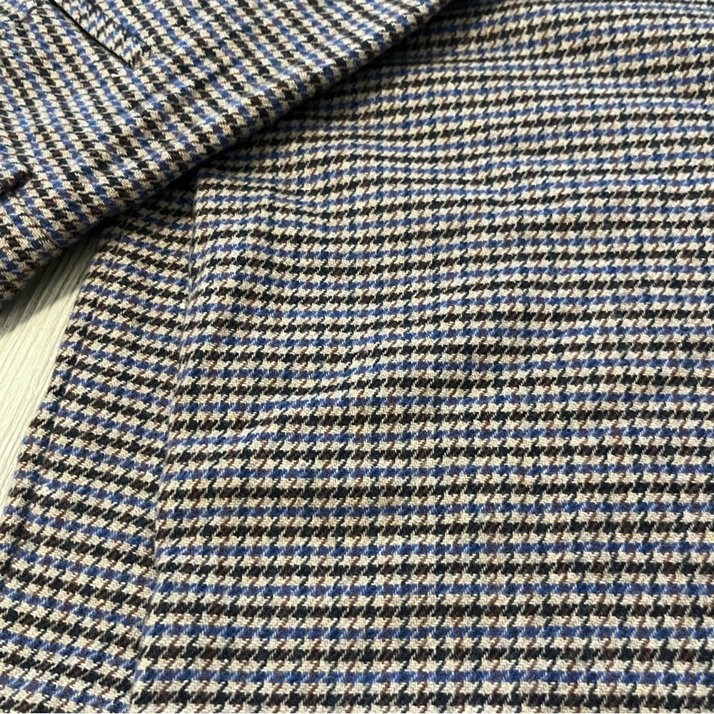 Everlane Rewool Way High Drape Pant Houndstooth - Picture 3 of 7